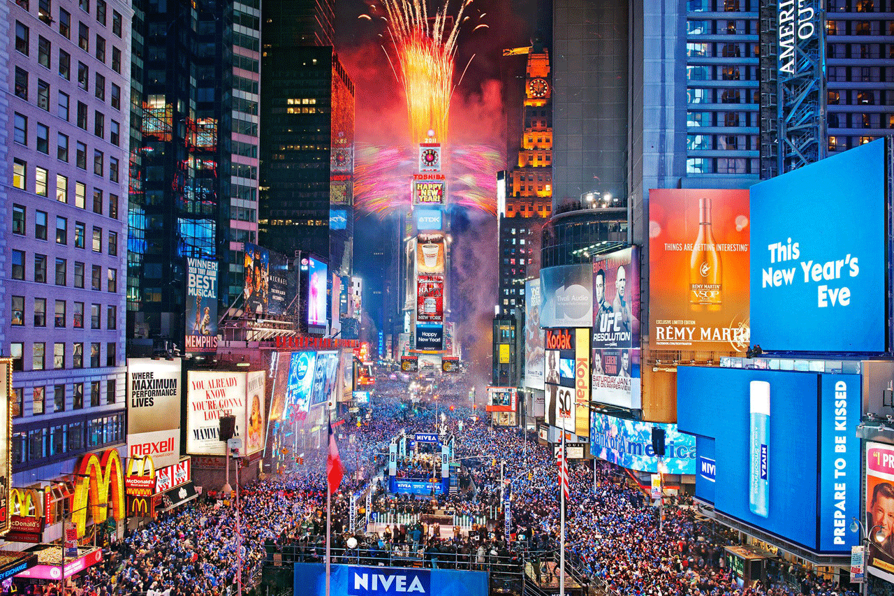 Silvester in New York der perfekte Start in ein neues Jahr